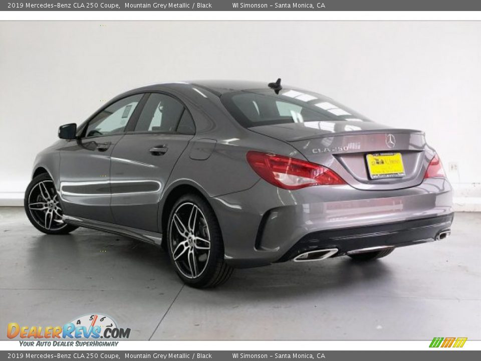 2019 Mercedes-Benz CLA 250 Coupe Mountain Grey Metallic / Black Photo #2