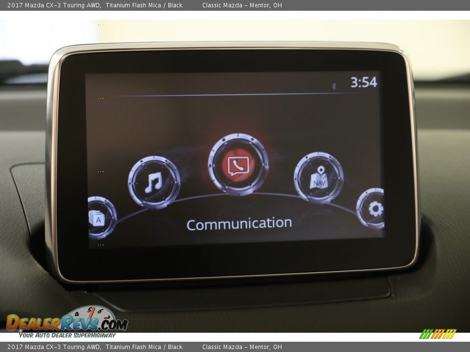2017 Mazda CX-3 Touring AWD Titanium Flash Mica / Black Photo #10