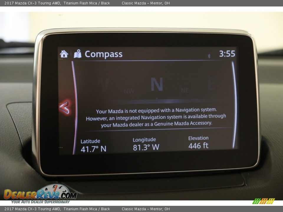 2017 Mazda CX-3 Touring AWD Titanium Flash Mica / Black Photo #13