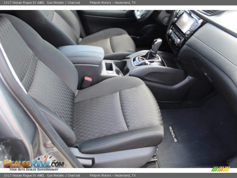 2017 Nissan Rogue SV AWD Gun Metallic / Charcoal Photo #26