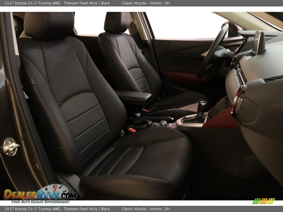 2017 Mazda CX-3 Touring AWD Titanium Flash Mica / Black Photo #15
