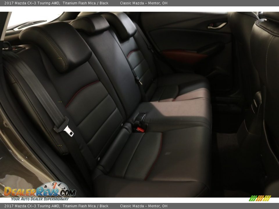 2017 Mazda CX-3 Touring AWD Titanium Flash Mica / Black Photo #16