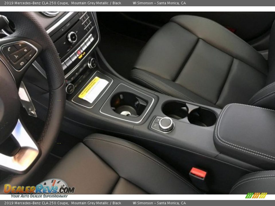 2019 Mercedes-Benz CLA 250 Coupe Mountain Grey Metallic / Black Photo #7