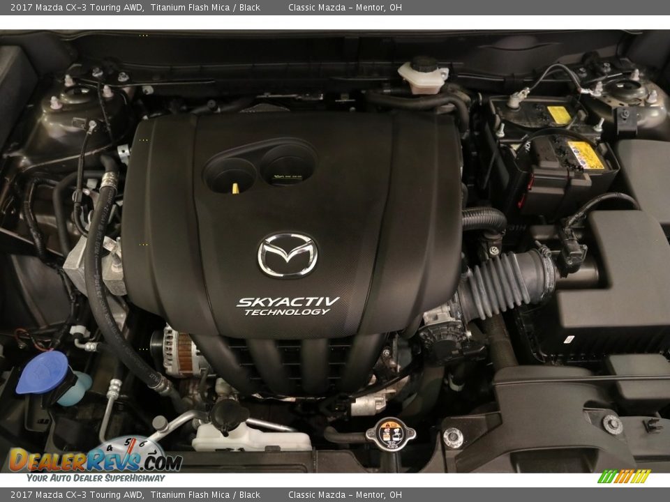 2017 Mazda CX-3 Touring AWD Titanium Flash Mica / Black Photo #19