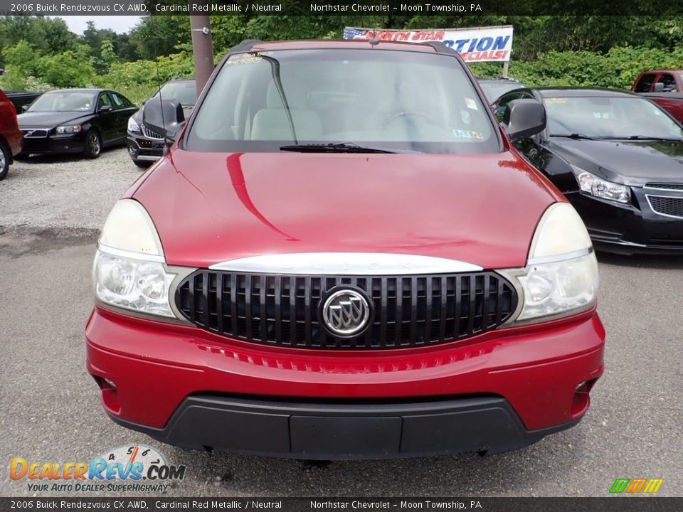 2006 Buick Rendezvous CX AWD Cardinal Red Metallic / Neutral Photo #5