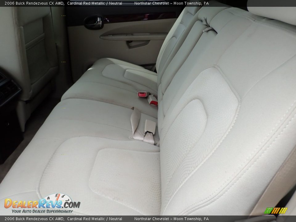 2006 Buick Rendezvous CX AWD Cardinal Red Metallic / Neutral Photo #8