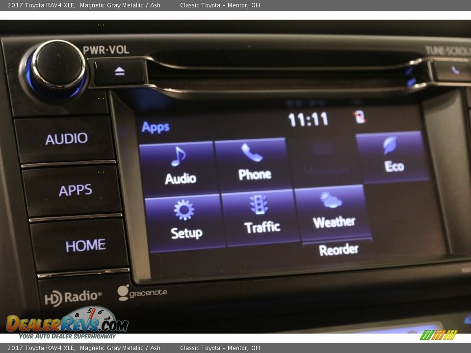 2017 Toyota RAV4 XLE Magnetic Gray Metallic / Ash Photo #10
