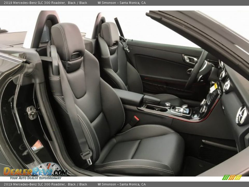2019 Mercedes-Benz SLC 300 Roadster Black / Black Photo #5