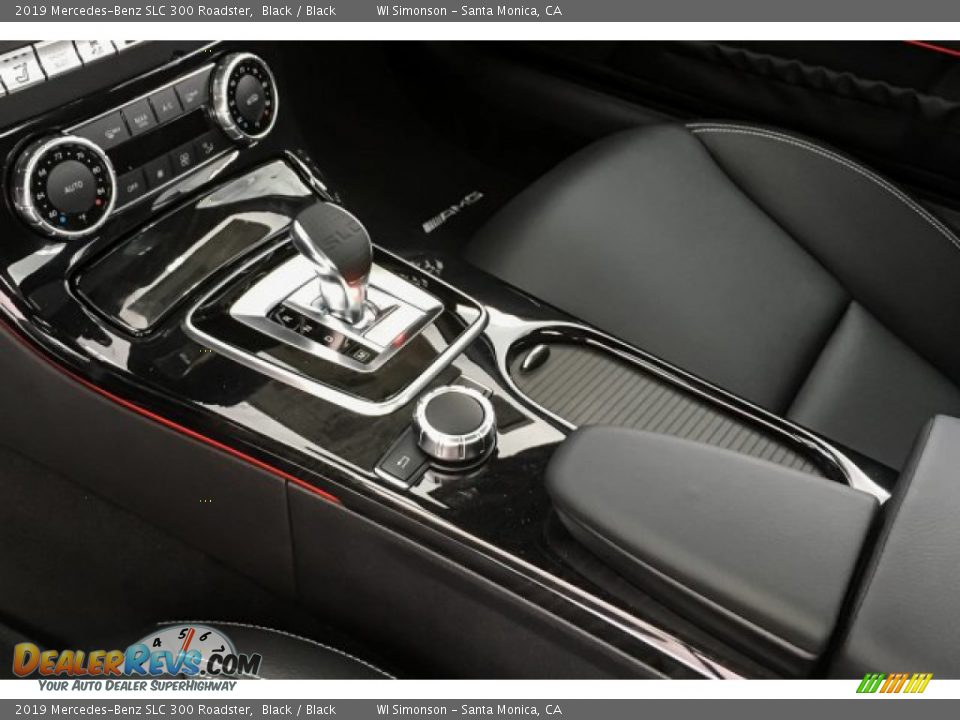 2019 Mercedes-Benz SLC 300 Roadster Black / Black Photo #7
