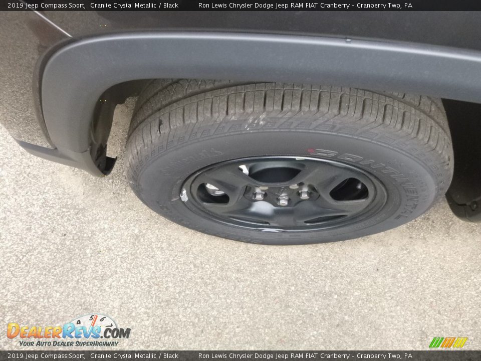 2019 Jeep Compass Sport Granite Crystal Metallic / Black Photo #2