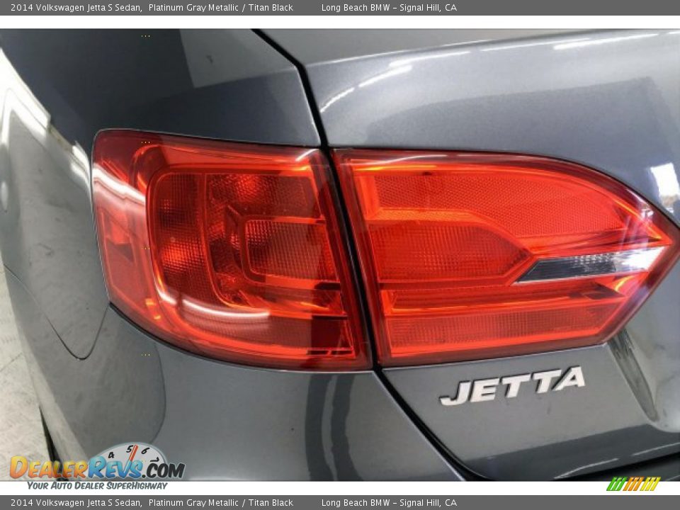 2014 Volkswagen Jetta S Sedan Platinum Gray Metallic / Titan Black Photo #21