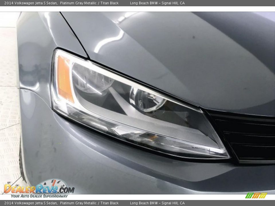 2014 Volkswagen Jetta S Sedan Platinum Gray Metallic / Titan Black Photo #26