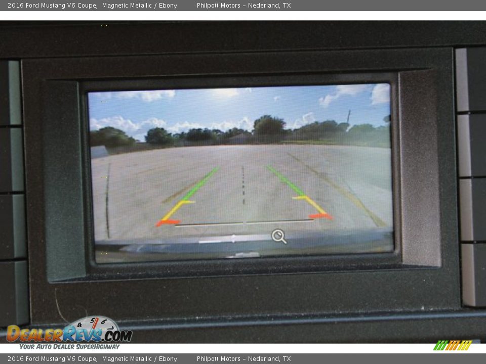 2016 Ford Mustang V6 Coupe Magnetic Metallic / Ebony Photo #20