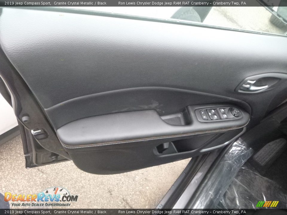 2019 Jeep Compass Sport Granite Crystal Metallic / Black Photo #9