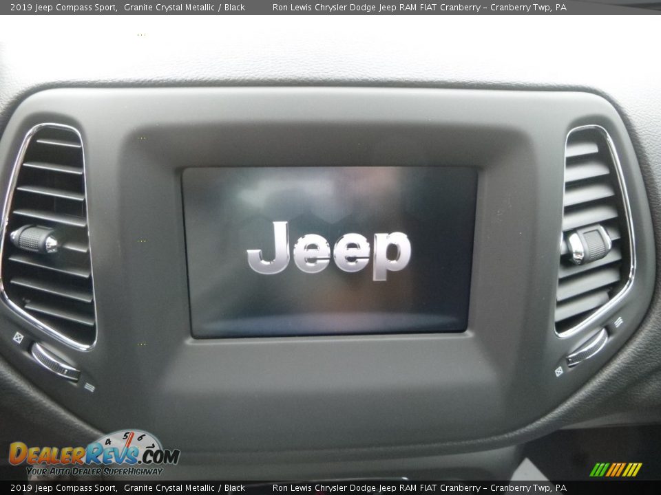 2019 Jeep Compass Sport Granite Crystal Metallic / Black Photo #12
