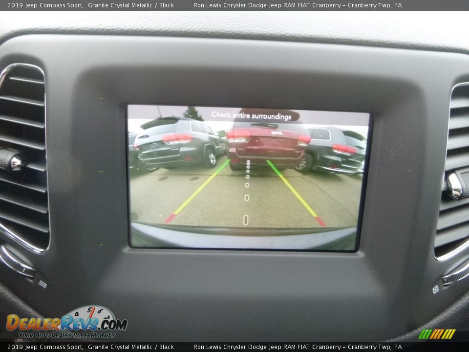 2019 Jeep Compass Sport Granite Crystal Metallic / Black Photo #13