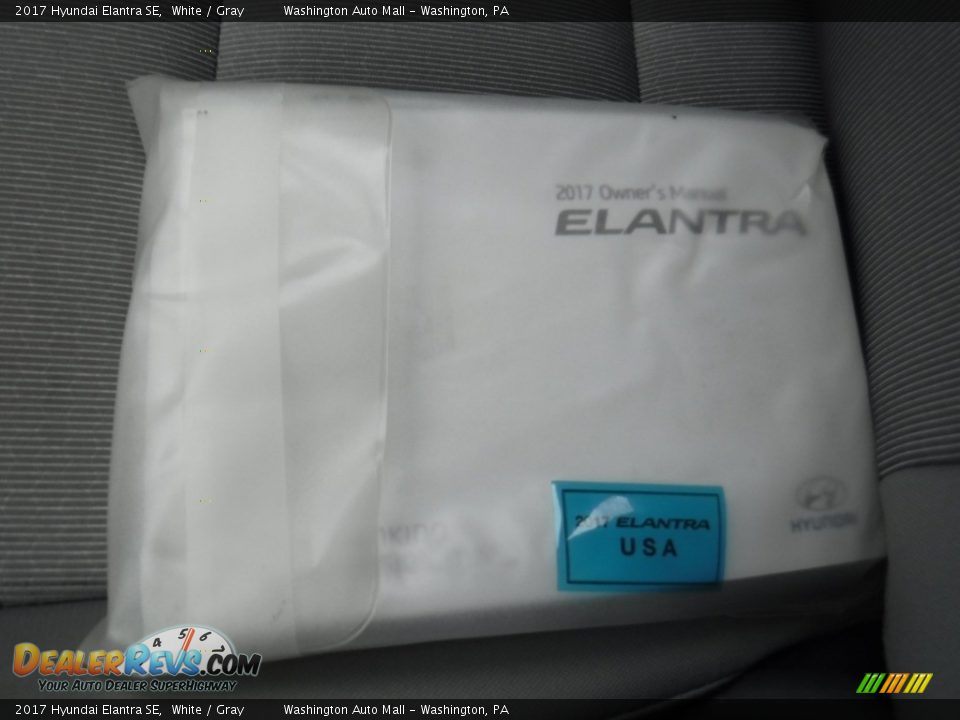 2017 Hyundai Elantra SE White / Gray Photo #23