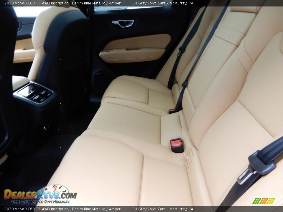 Rear Seat of 2020 Volvo XC60 T5 AWD Inscription Photo #8