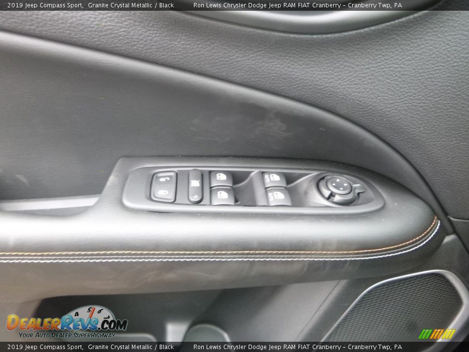 2019 Jeep Compass Sport Granite Crystal Metallic / Black Photo #17