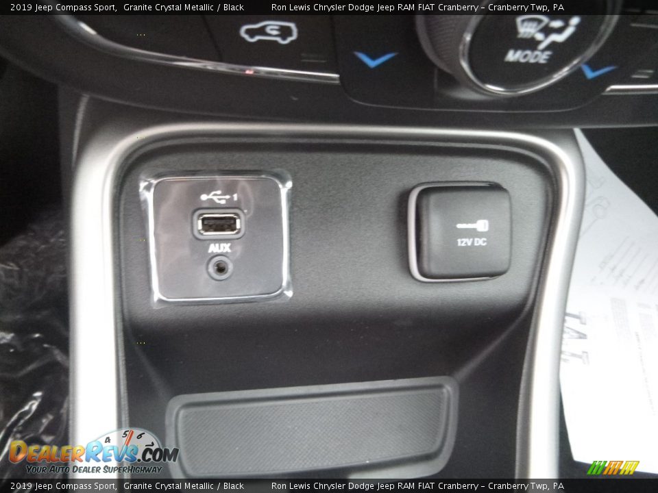 2019 Jeep Compass Sport Granite Crystal Metallic / Black Photo #18