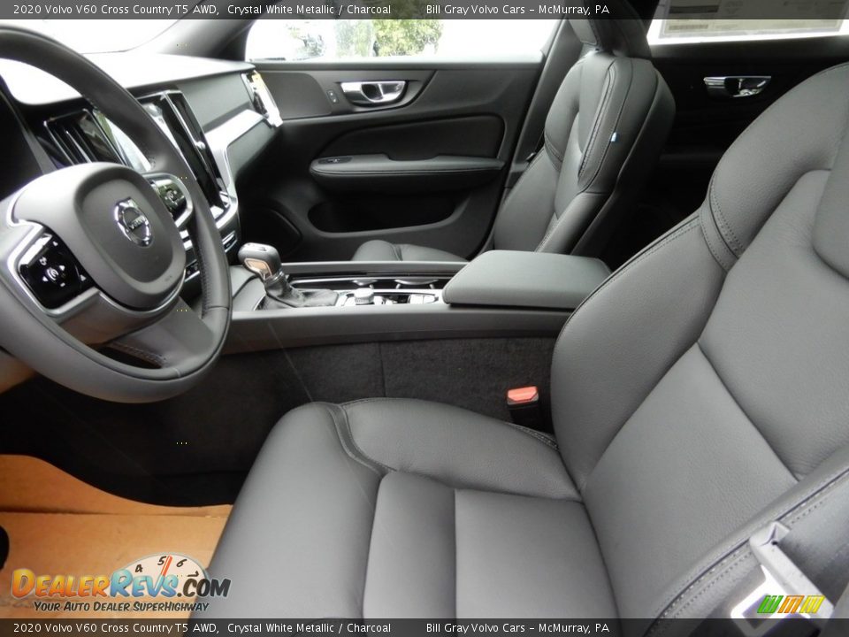 Front Seat of 2020 Volvo V60 Cross Country T5 AWD Photo #7