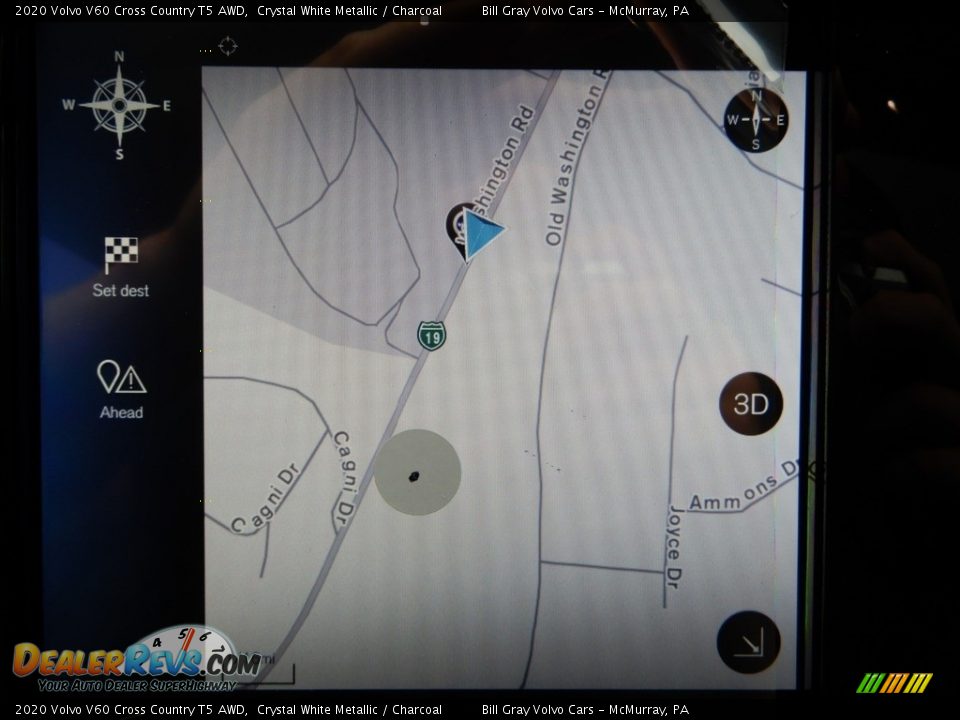 Navigation of 2020 Volvo V60 Cross Country T5 AWD Photo #13