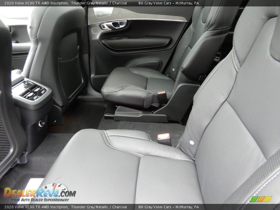 Rear Seat of 2020 Volvo XC90 T6 AWD Inscription Photo #8