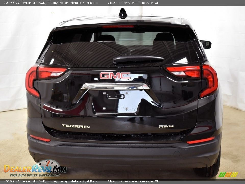 2019 GMC Terrain SLE AWD Ebony Twilight Metallic / Jet Black Photo #3