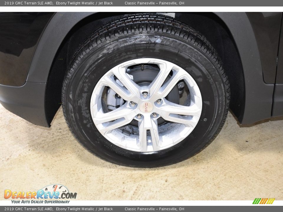 2019 GMC Terrain SLE AWD Ebony Twilight Metallic / Jet Black Photo #5