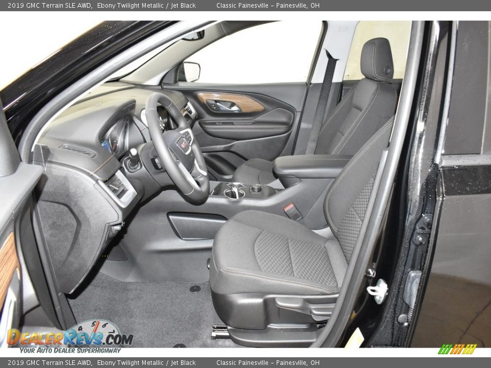 2019 GMC Terrain SLE AWD Ebony Twilight Metallic / Jet Black Photo #6