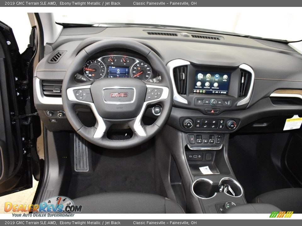 2019 GMC Terrain SLE AWD Ebony Twilight Metallic / Jet Black Photo #8