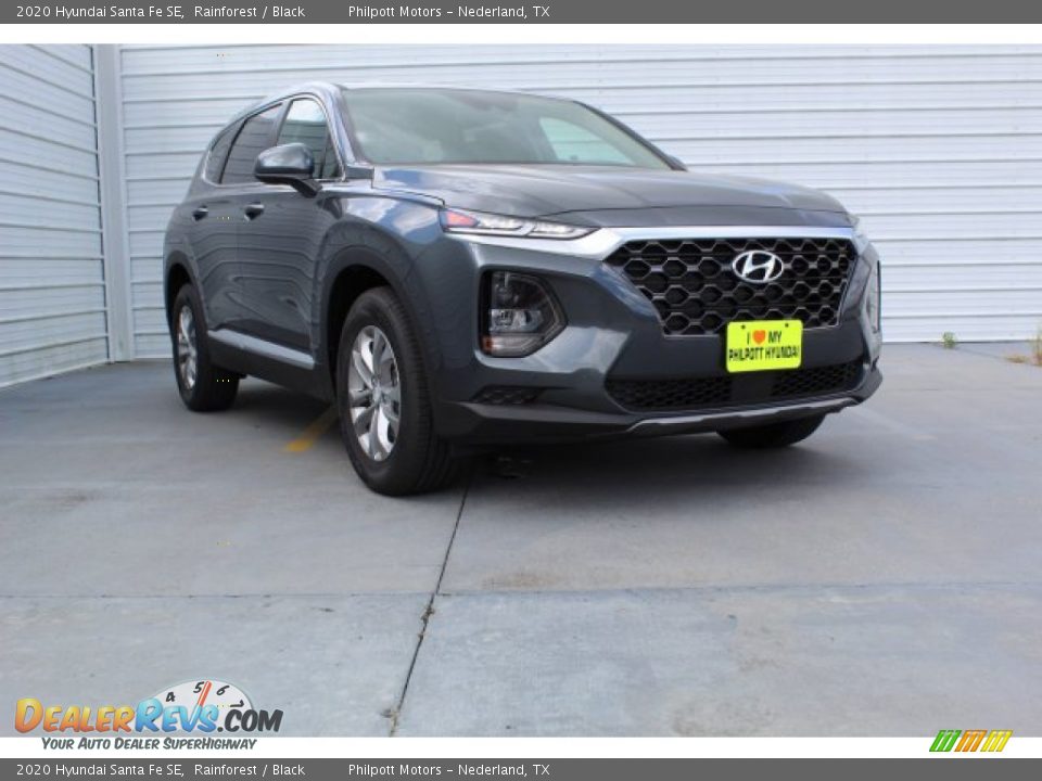 2020 Hyundai Santa Fe SE Rainforest / Black Photo #2
