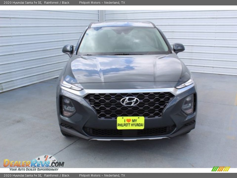 2020 Hyundai Santa Fe SE Rainforest / Black Photo #3