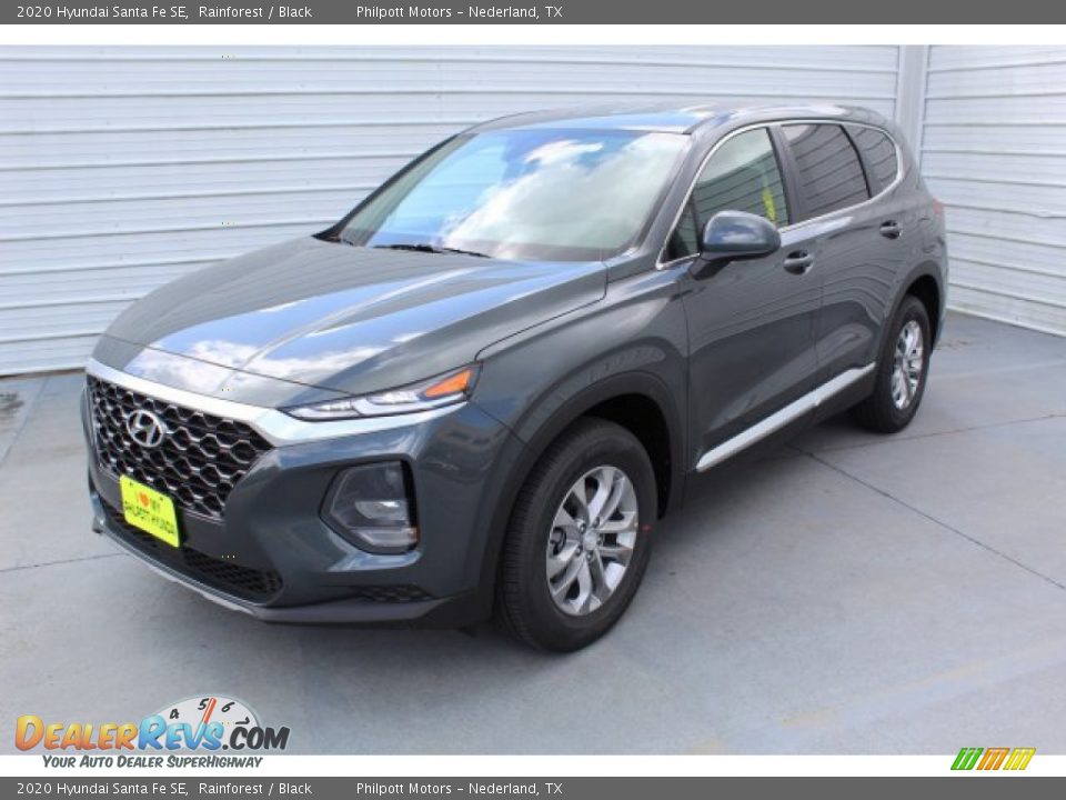 2020 Hyundai Santa Fe SE Rainforest / Black Photo #4
