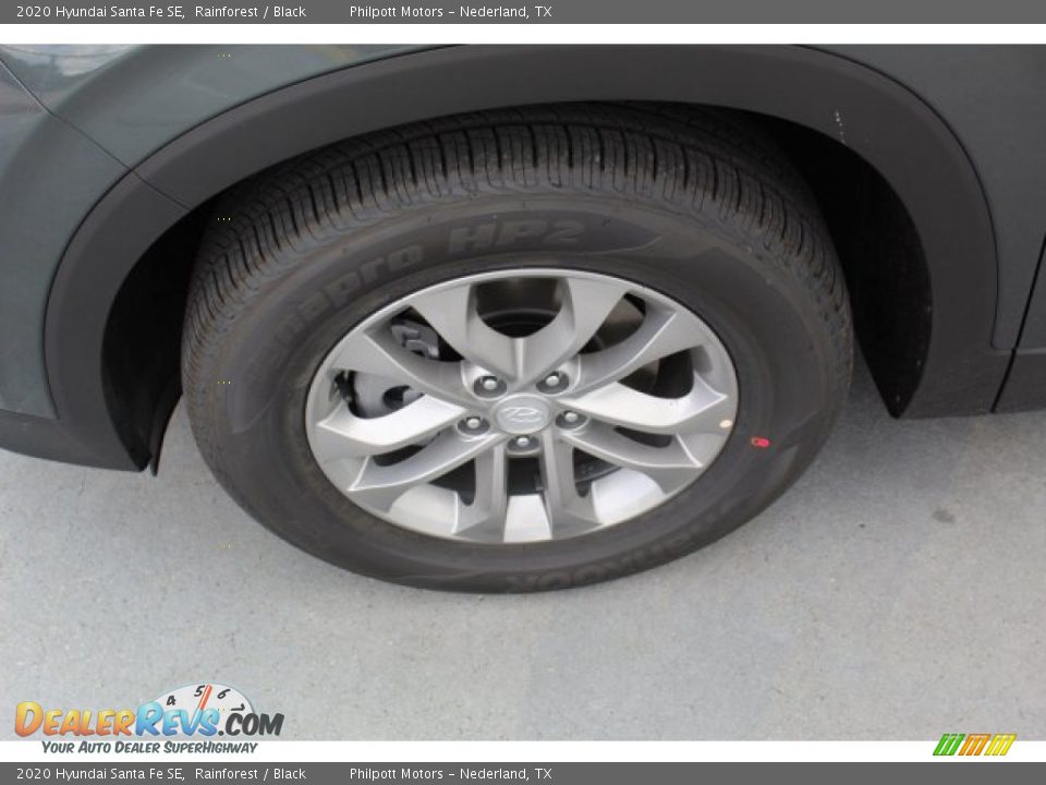 2020 Hyundai Santa Fe SE Rainforest / Black Photo #5