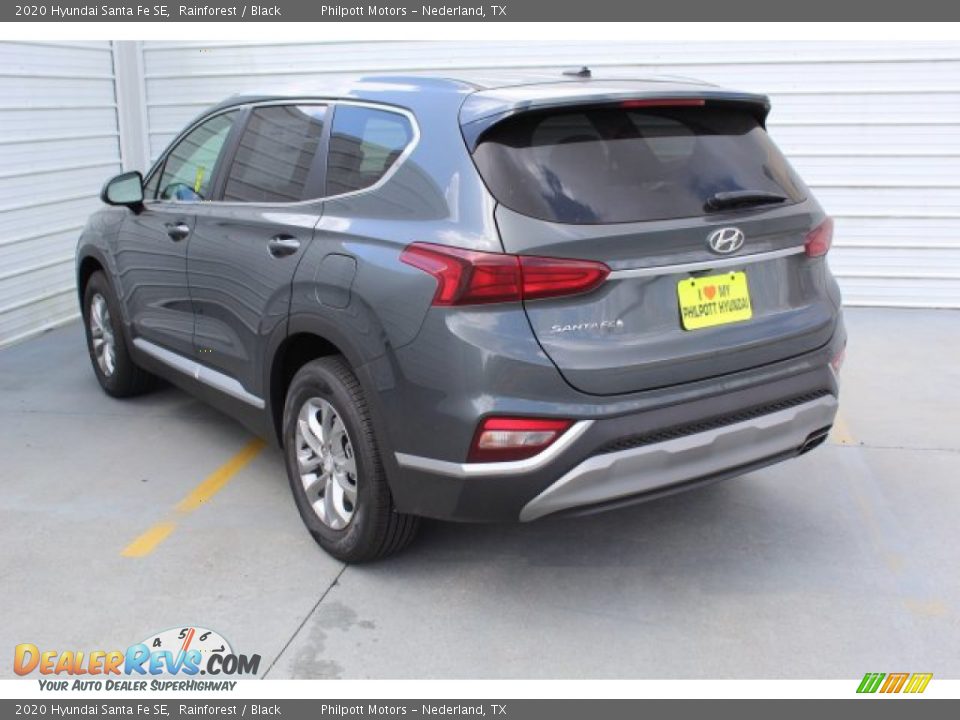 2020 Hyundai Santa Fe SE Rainforest / Black Photo #6