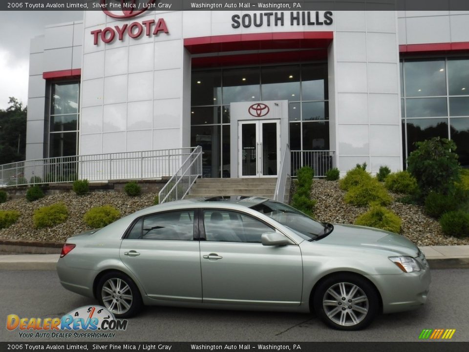 2006 Toyota Avalon Limited Silver Pine Mica / Light Gray Photo #2