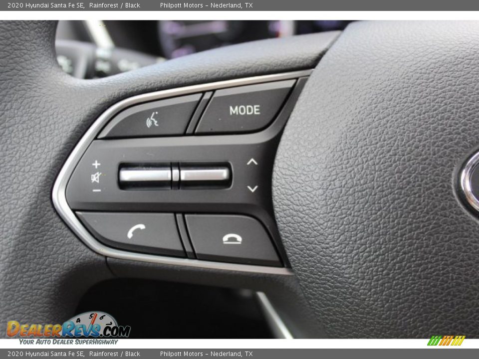 2020 Hyundai Santa Fe SE Rainforest / Black Photo #11