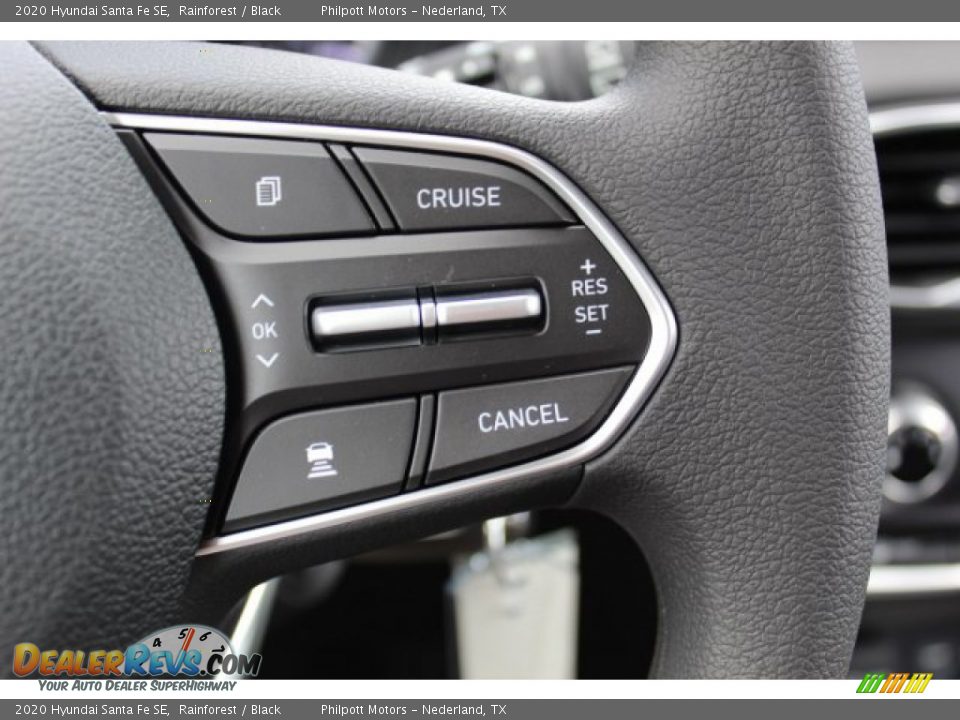 2020 Hyundai Santa Fe SE Rainforest / Black Photo #12