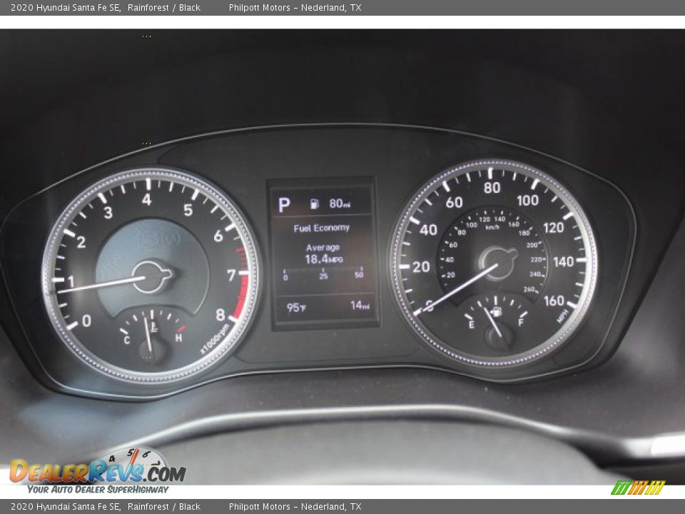 2020 Hyundai Santa Fe SE Rainforest / Black Photo #13