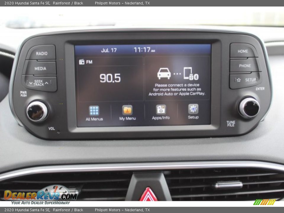 2020 Hyundai Santa Fe SE Rainforest / Black Photo #15