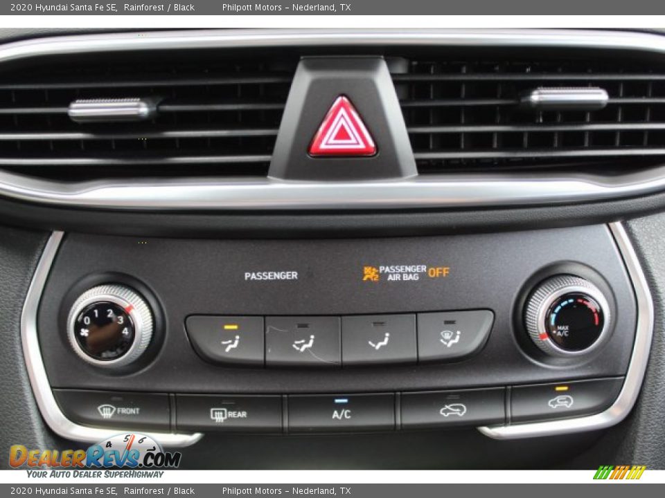 2020 Hyundai Santa Fe SE Rainforest / Black Photo #16