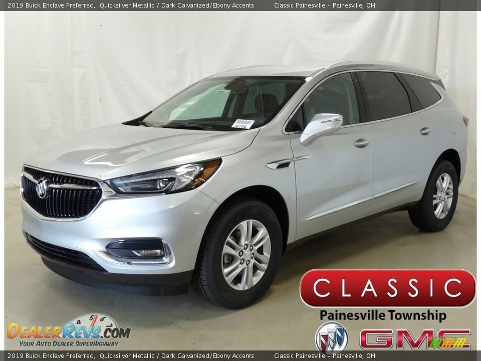 2019 Buick Enclave Preferred Quicksilver Metallic / Dark Galvanized/Ebony Accents Photo #1