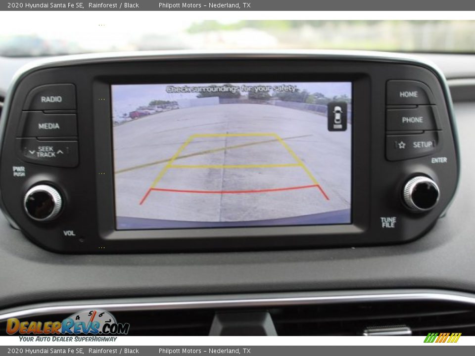 2020 Hyundai Santa Fe SE Rainforest / Black Photo #17