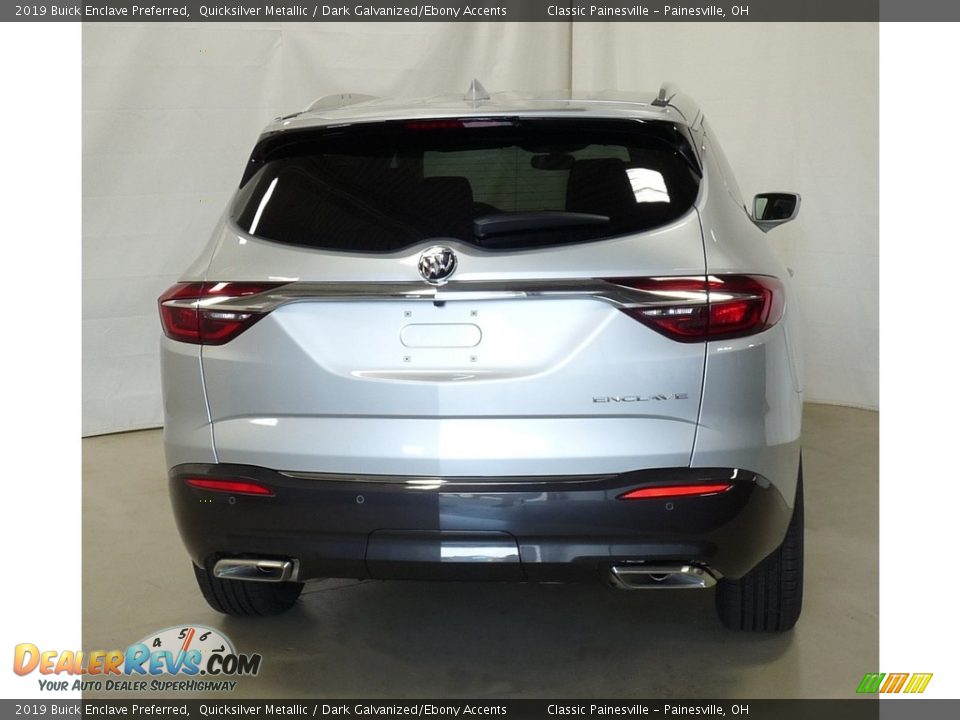 2019 Buick Enclave Preferred Quicksilver Metallic / Dark Galvanized/Ebony Accents Photo #3