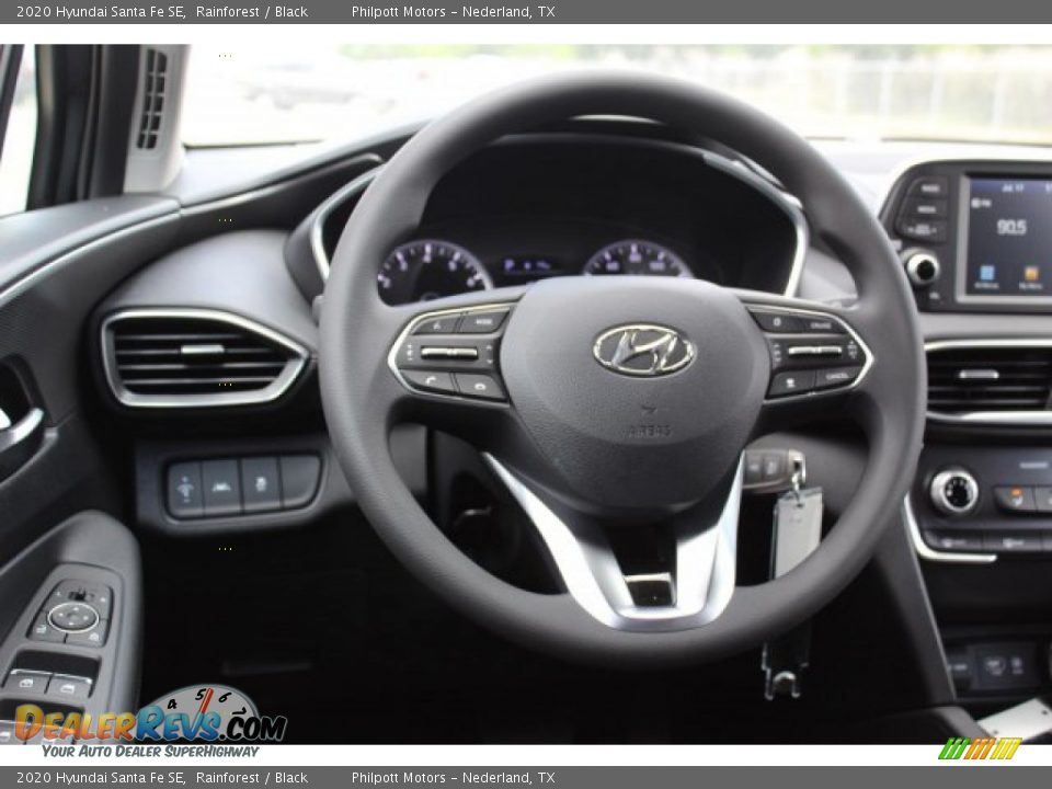 2020 Hyundai Santa Fe SE Rainforest / Black Photo #21