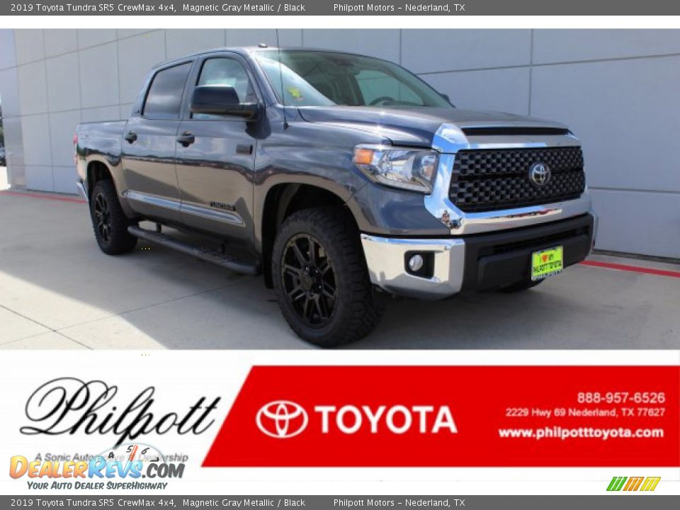 2019 Toyota Tundra SR5 CrewMax 4x4 Magnetic Gray Metallic / Black Photo #1