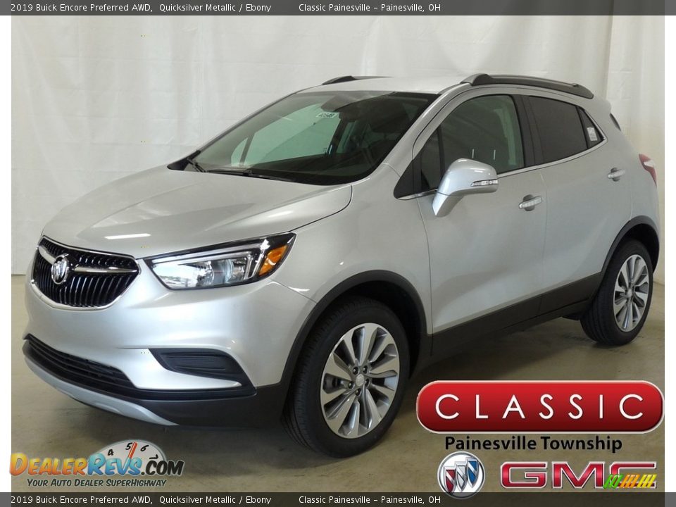 2019 Buick Encore Preferred AWD Quicksilver Metallic / Ebony Photo #1