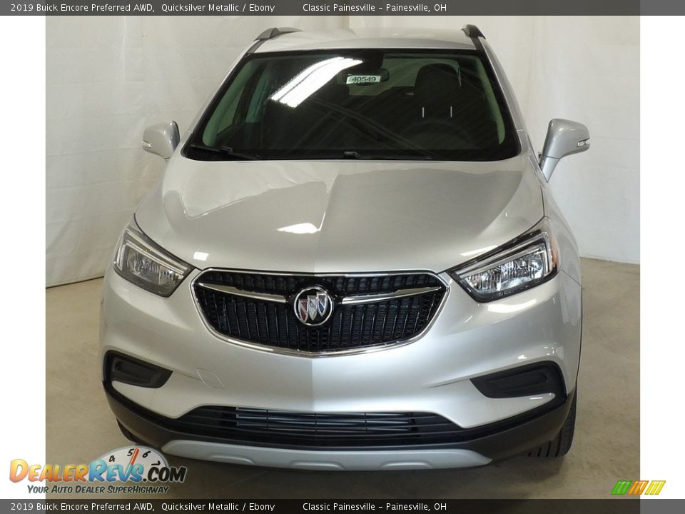 2019 Buick Encore Preferred AWD Quicksilver Metallic / Ebony Photo #4