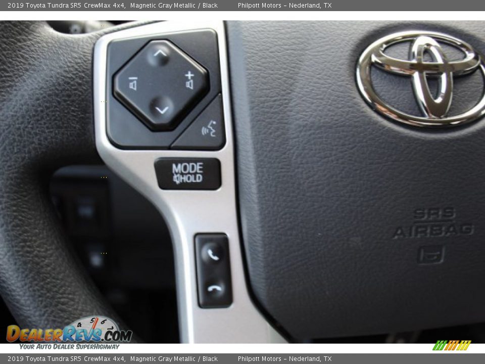 2019 Toyota Tundra SR5 CrewMax 4x4 Magnetic Gray Metallic / Black Photo #12